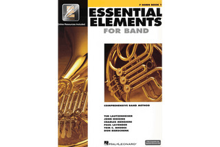 Essential Elements for Band – F Horn Book 1 with EEi - Houghton Horns