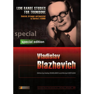Low Range Studies for Trombone by Blazhevich, ed. Vernon - Houghton Horns