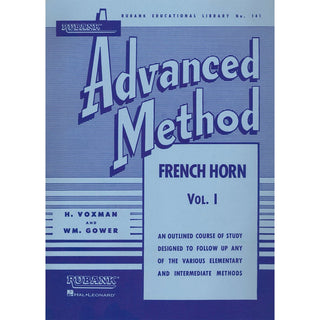 Rubank Advanced Method for French Horn in F or E - flat, Vol. 1 - Houghton Horns