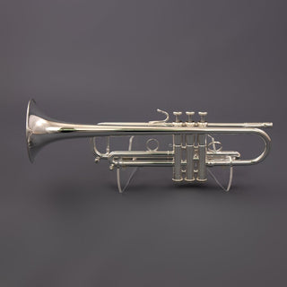 Stomvi S3 Big Bell Silver - Plated B - flat Trumpet - Houghton Horns