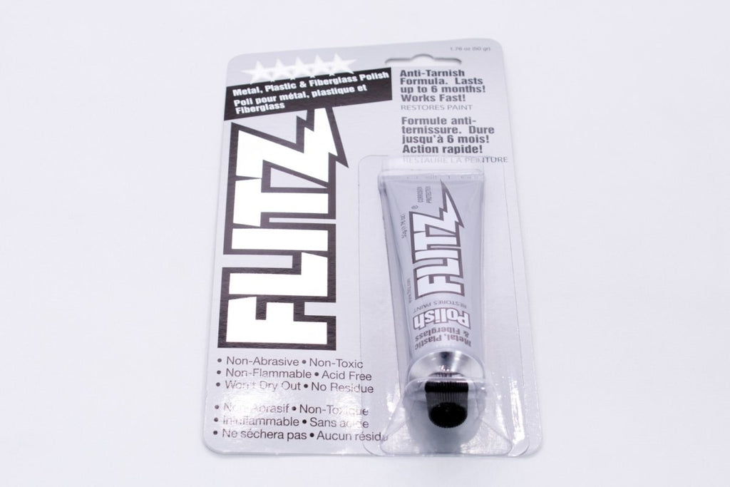 Flitz Metal, Plastic, and Fiberglass Polish 1.76 oz Blister Tube