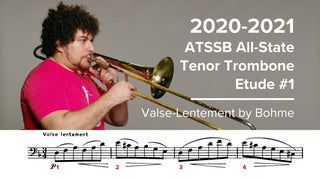 2020-2021 ATSSB All State Tenor Trombone Etude #1 – Valse Lentement by Böhme - Houghton Horns
