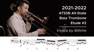 2021-2022 ATSSB All-State Bass Trombone Etude #2 – Vivace by Böhme - Houghton Horns
