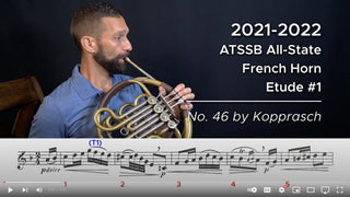2021-2022 ATSSB All-State French Horn Etude #1 – No. 46 by Kopprasch - Houghton Horns