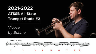 2021-2022 ATSSB All-State Trumpet Etude #2 – Vivace by Böhme - Houghton Horns