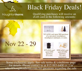 2021 Black Friday Deals! - Houghton Horns