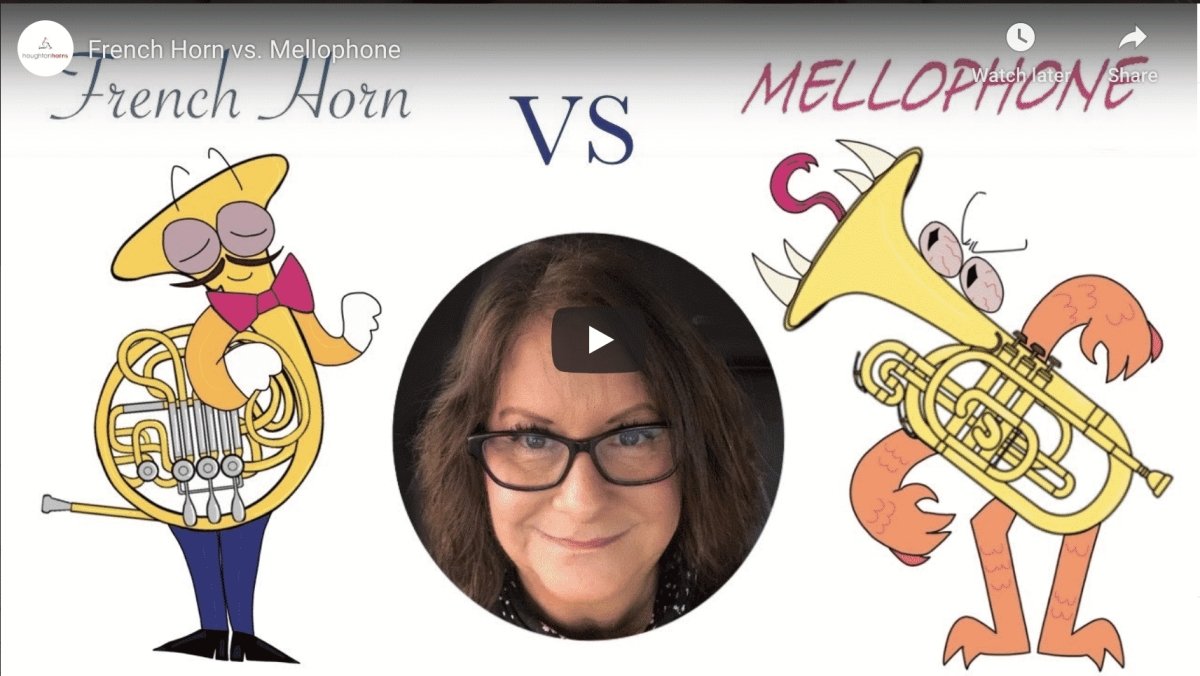 French Horn vs. Mellophone Houghton Horns