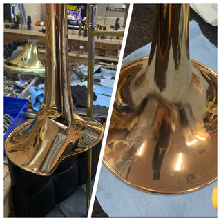 Trombone Bell Repair – Amazing! - Houghton Horns