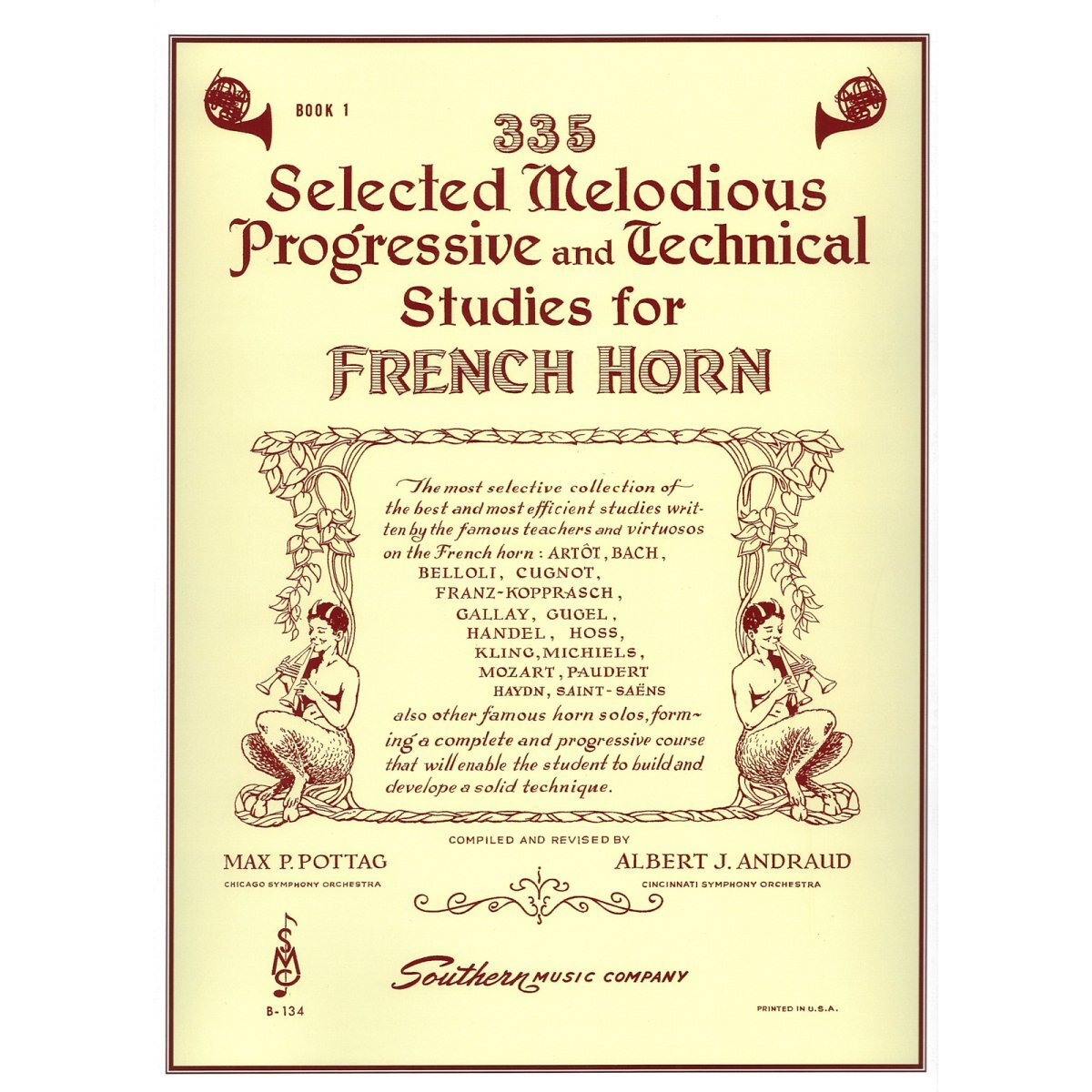 335 Selected Melodious Progressive & Technical Studies Book 1 for