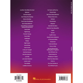 50 Pop Songs for Kids for Trumpet - Houghton Horns
