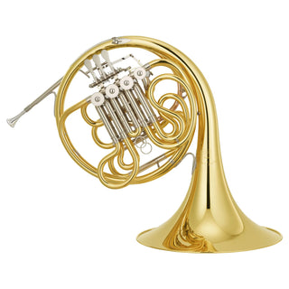Yamaha YHR-671 - F/Bb Double French Horn - Fixed Bell, Lacquered Finish