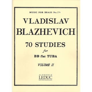 70 Studies Volume II by Vladislav Blazhevich - Houghton Horns
