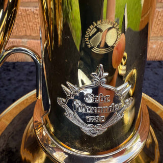 Alexander 103 - F/Bb Double French Horn - Hand Hammered Bell with Garland - Detachable Bell - Unlacquered Finish - Serial #: 31287 (Pre-Owned)