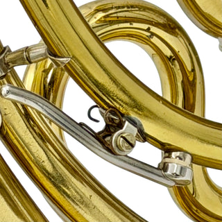 Alexander Model 90 - Bb Single Horn with F Extension/Stopping Valve - Yellow Brass - Lacquered Finish - Detachable Bell - Serial #: 4191 (Pre-Owned)