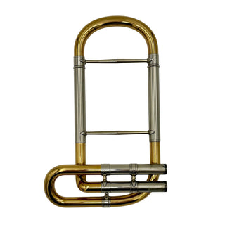 Alexander Model 90 - Bb Single Horn with F Extension/Stopping Valve - Yellow Brass - Lacquered Finish - Detachable Bell - Serial #: 4191 (Pre-Owned)