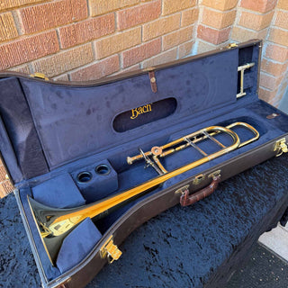 Bach Stradivarius Model 42BO Tenor Trombone with Rotary F Attachment - Serial #: 65533-203895 (Pre-Owned)