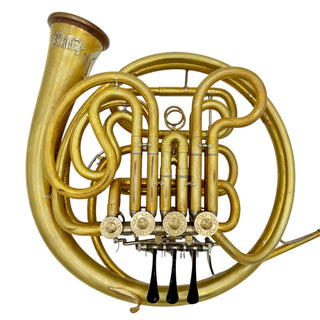 Briz 2000SC - F/Bb Double French Horn - Yellow Brass - Detachable Bell -Unlacquered Finish - Serial #: 8217 (Pre-Owned)