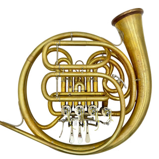 Briz 2000SC - F/Bb Double French Horn - Yellow Brass - Detachable Bell -Unlacquered Finish - Serial #: 8217 (Pre-Owned)