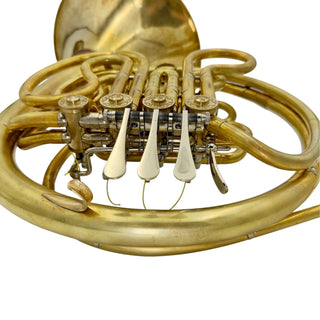 Briz 2000SC - F/Bb Double French Horn - Yellow Brass - Detachable Bell -Unlacquered Finish - Serial #: 8217 (Pre-Owned)
