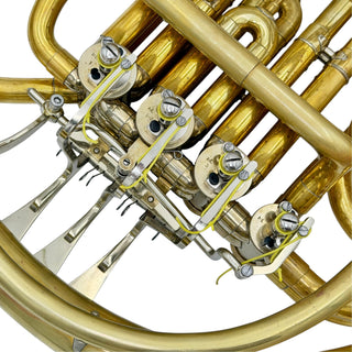 Briz 2000SC - F/Bb Double French Horn - Yellow Brass - Detachable Bell -Unlacquered Finish - Serial #: 8217 (Pre-Owned)