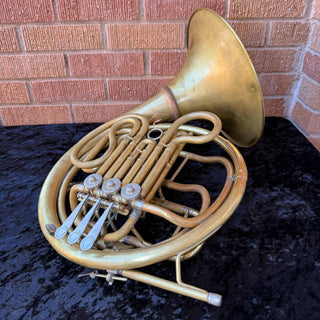 C.F. Schmidt - F/Bb Double French Horn - Yellow Brass - Serial #: 38393 (Pre-Owned)