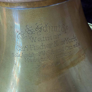 C.F. Schmidt - F/Bb Double French Horn - Yellow Brass - Serial #: 38393 (Pre-Owned)