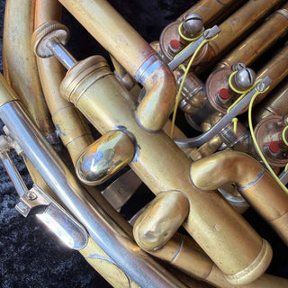C.F. Schmidt - F/Bb Double French Horn - Yellow Brass - Serial #: 38393 (Pre-Owned)