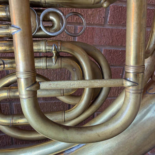 C.F. Schmidt - F/Bb Double French Horn - Yellow Brass - Serial #: 38393 (Pre-Owned)