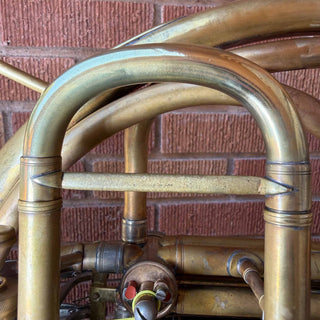 C.F. Schmidt - F/Bb Double French Horn - Yellow Brass - Serial #: 38393 (Pre-Owned)