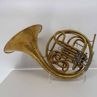 C.F. Schmidt - F/Bb Double French Horn - Yellow Brass - Serial #: N/A (As-Is)