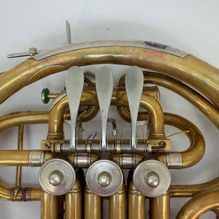 C.F. Schmidt - F/Bb Double French Horn - Yellow Brass - Serial #: N/A (As-Is)