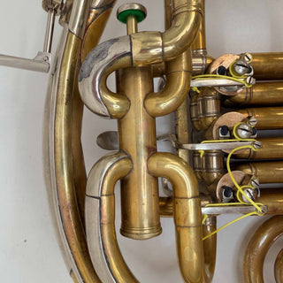 C.F. Schmidt - F/Bb Double French Horn - Yellow Brass - Serial #: N/A (As-Is)