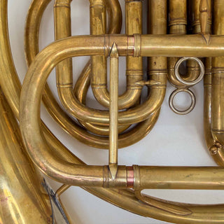 C.F. Schmidt - F/Bb Double French Horn - Yellow Brass - Serial #: N/A (As-Is)
