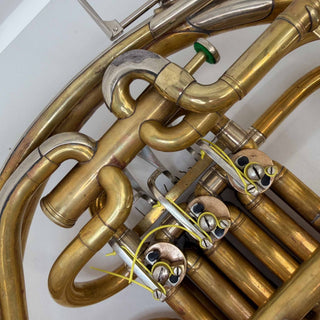 C.F. Schmidt - F/Bb Double French Horn - Yellow Brass - Serial #: N/A (As-Is)