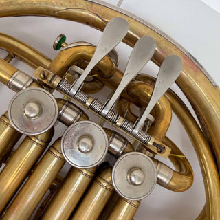 C.F. Schmidt - F/Bb Double French Horn - Yellow Brass - Serial #: N/A (As-Is)