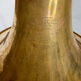 C.F. Schmidt - F/Bb Double French Horn - Yellow Brass - Serial #: N/A (As-Is)