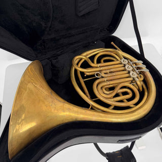 C.F. Schmidt - F/Bb Double French Horn - Yellow Brass - Serial #: N/A (As-Is)