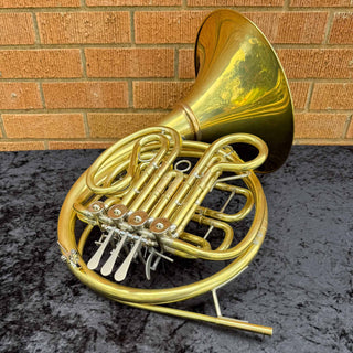 C.G. Conn 10D - F/Bb Double French Horn - Yellow Brass - Detachable Bell - Unlacquered Finish