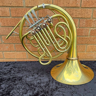 C.G. Conn 10D YSUL - F/Bb Double French Horn - Yellow Brass - Detachable Bell - Unlacquered Finish