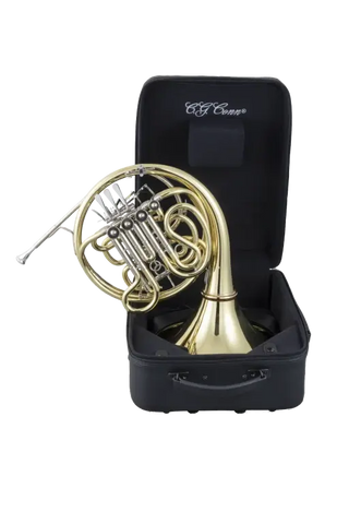 C.G. Conn 11DNS - F/Bb Double French Horn - Yellow Brass - Detachable Bell - Lacquered Finish
