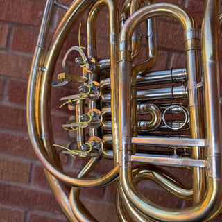 C.G. Conn 6D - F/Bb Double French Horn - Fixed Bell - Unlacquered Finish - Serial #: 37198170 (Pre-Owned)