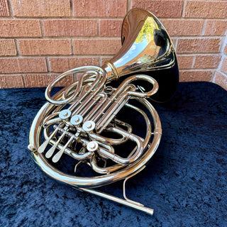 C.G. Conn 8D - F/Bb Double French Horn - NIckel Silver - Fixed Bell - Lacquered Finish - Serial #: 254555 (Pre-Owned)