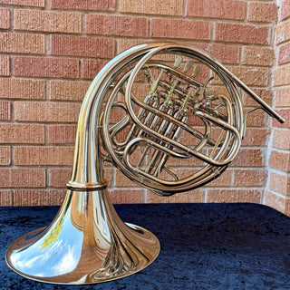 C.G. Conn 8D - F/Bb Double French Horn - Nickel Silver - Detachable Bell - Lacquered Finish - Serial #: 254555 (Pre-Owned)