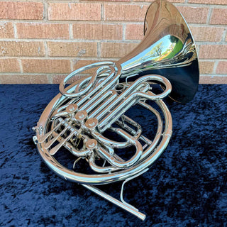 C.G. Conn 8D - F/Bb Double French Horn - NIckel Silver - Fixed Bell - Lacquered Finish - Serial #: 552993 (Pre-Owned)