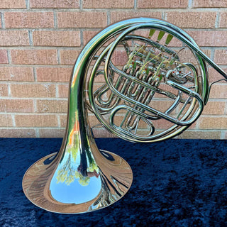 C.G. Conn 8D - F/Bb Double French Horn - NIckel Silver - Fixed Bell - Lacquered Finish - Serial #: 552993 (Pre-Owned)
