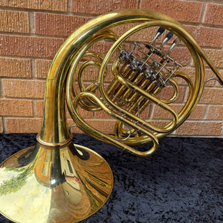 Cantesanu - F/Bb Double French Horn - Yellow Brass - Detachable Bell - Unlacquered Finish