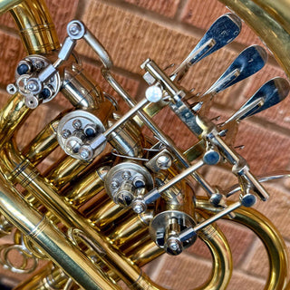 Cantesanu - F/Bb Double French Horn - Yellow Brass - Detachable Bell - Unlacquered Finish