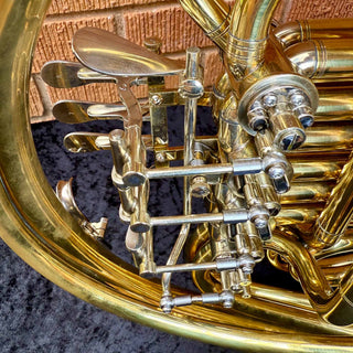 Cantesanu - F/Bb Double French Horn - Yellow Brass - Detachable Bell - Unlacquered Finish