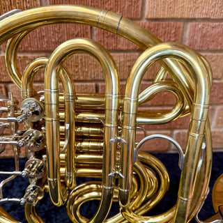 Cantesanu - F/Bb Double French Horn - Yellow Brass - Detachable Bell - Unlacquered Finish