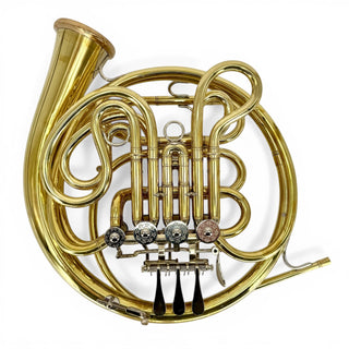 Cantesanu - F/Bb Double French Horn - Yellow Brass - Detachable Bell - Unlacquered Finish